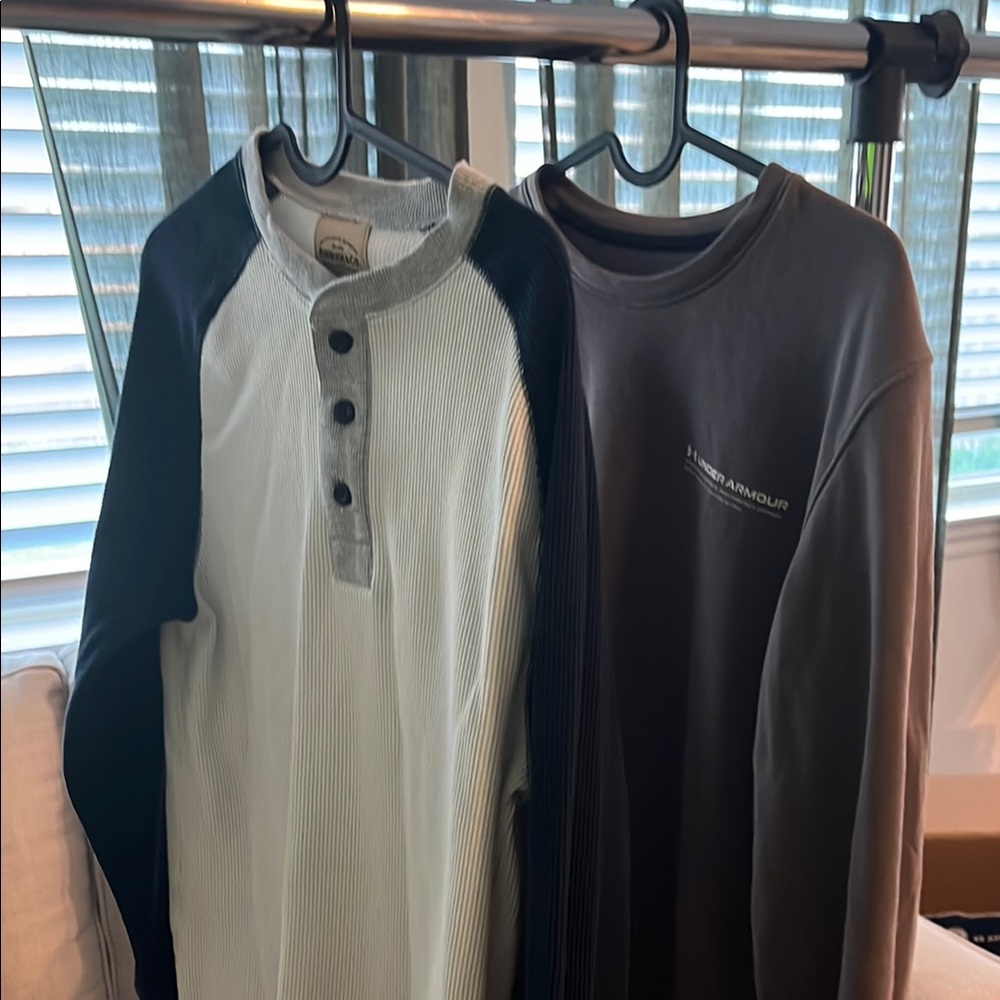 Under Armour Dark Gray Long Sleeve Shirt